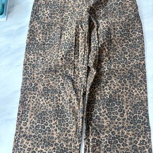 No Boundaries Leopard Print Pants